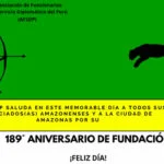 Amazonas, 189° aniversario de fundación.