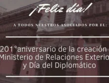 201° aniversario de la creación del Ministerio de Relaciones Exteriores y Día del Diplomático