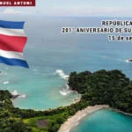 República de Costa Rica, 201° aniversario de su Independencia.