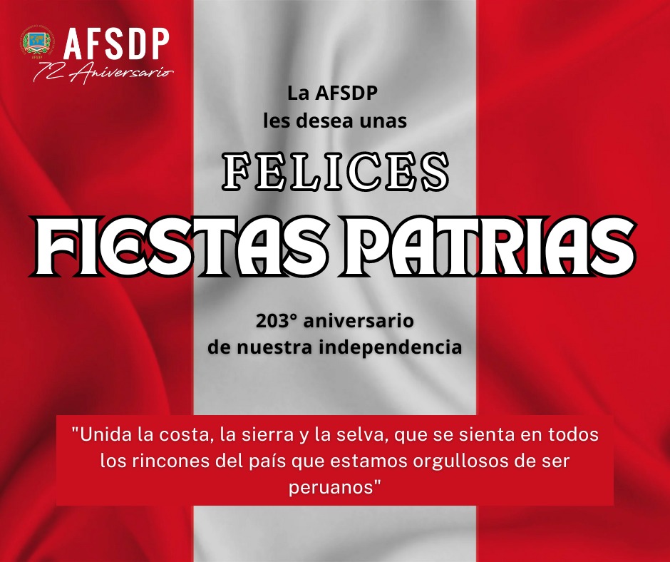 Felices Fiestas Patrias 2024