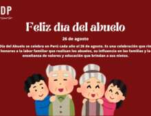 Feliz día del abuelo.