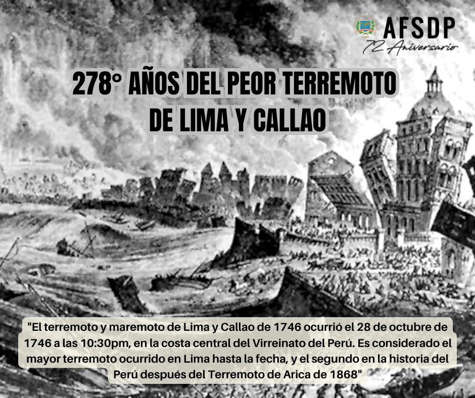 Terremoto Lima y Callao