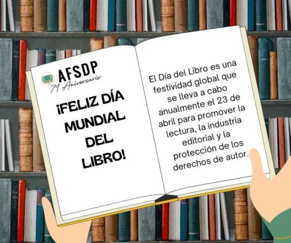 23 DE ABRIL, DIA MUNDIAL DEL LIBRO 2023 | AFSDP